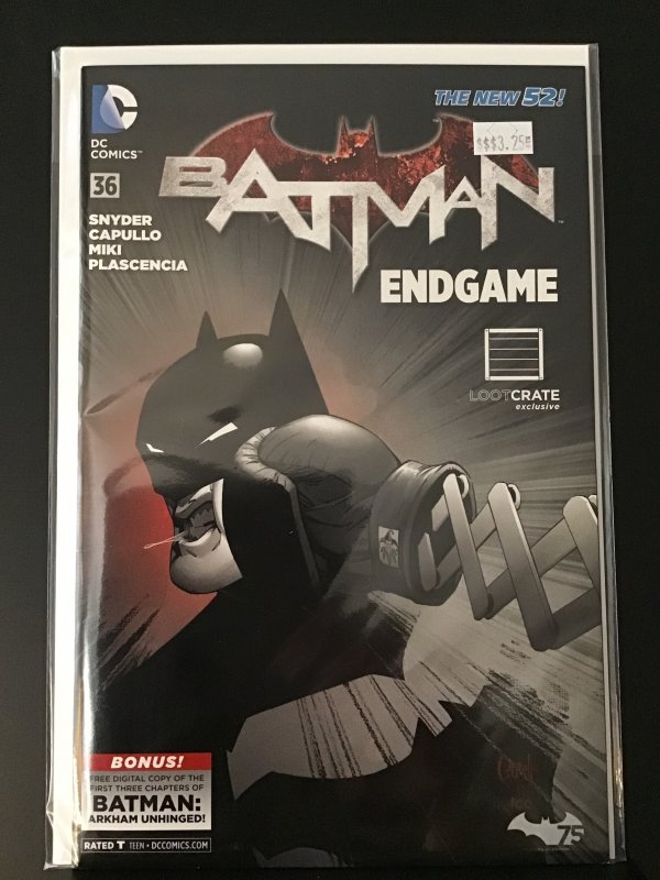 Batman #36 loot crate exclusive