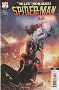 Miles Morales Spider-Man # 3 Variant 2nd Printing Cover NM Marvel 2023 [N8]