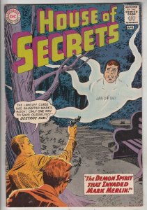 House of Secrets #59 (Apr-63) VF/NM High-Grade Mark Merlin