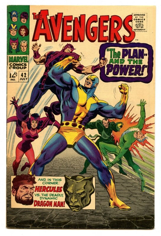 Avengers 42 Jul 1967 FI- (5.5)
