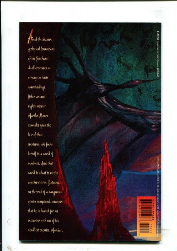 Batman: Manbat #1 - John Bolton Cover / Prestige Format (9.0OB) 1995