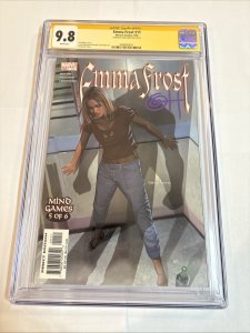 Emma Frost (2004) # 11 (CGC 9.8 SS) Signed Greg Horn * Marvel Comics • Census =4