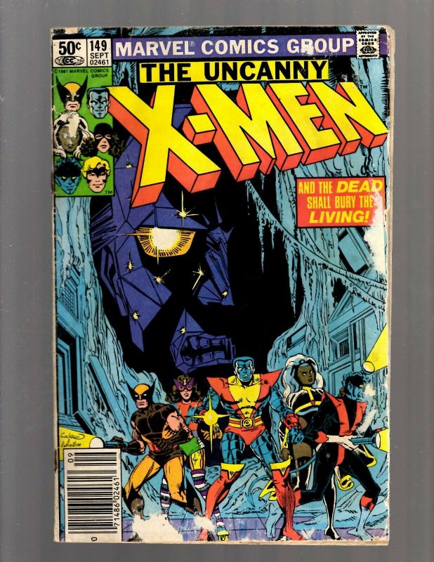 Uncanny X-Men # 149 VG Marvel Comic Book Wolverine Storm Nightcrawler J450