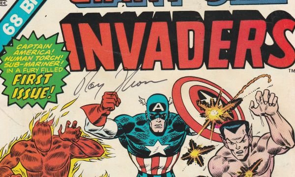 Giant-Size Invaders Signed #1 (Jun-75) VF/NM High-Grade The Human Torch