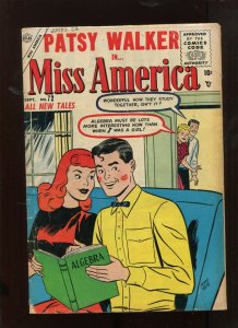 MISS AMERICA #72 (4.5) PATSY WALKER - ALL NEW TALES!