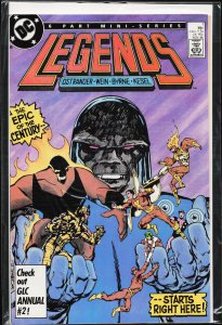 Legends #1 Direct Edition (1986) M.A.S.K. [Key Issue]