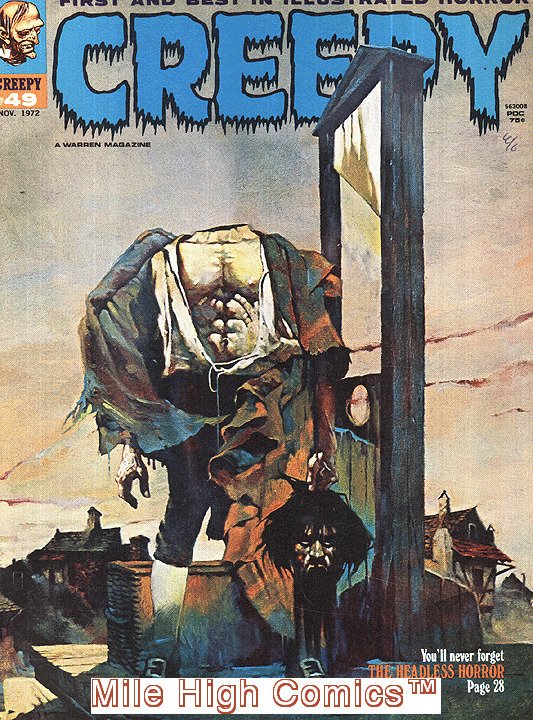 CREEPY (MAGAZINE) (1964 Series) #49 Very Good