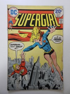 Supergirl #10 (1974) VG- Condition moisture stain