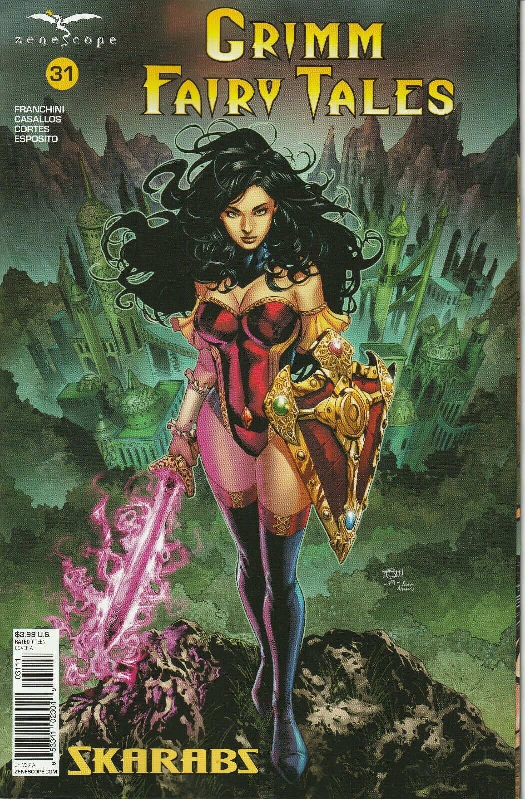 Grimm Fairy Tales Volume 2 31 Cover A Zenescope Comic Gft Nm Sta Maria Comic Books Modern