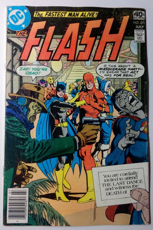 Flash #275 (4.0, 1979) MARK JEWELERS, Death of Iris Allen