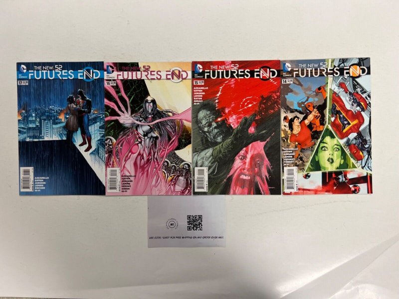 4 Futures End DC Comic Books # 14 15 16 17 Batman Superman Wonder Woman 94 JS44