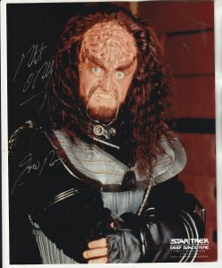 Autographed Robert O'Reilly Star Trek Deep Space Nine photo(No C.O.A.)