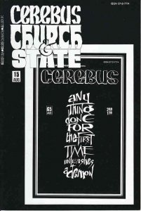 Cerebus: Church And State #15 FN; Aardvark-Vanaheim | save on shipping - details