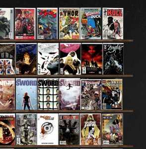 Huge Lot 150+ Comics with Thor, The Sword, Howard The Duck & More!