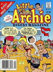 Little Archie Comics Digest Magazine #44 (Newsstand) FN ; Archie | Beach Volleyb