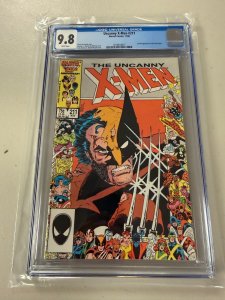 Uncanny X-Men # 211 CGC Graded 9.8 Marvel Comic Book 1986 Wolverine Romita JH34
