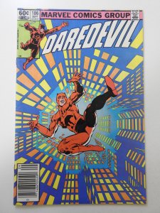 Daredevil #186 (1982) FN Condition! stain bc