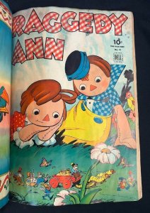 SANTA CLAUS FUNNIES - Bound Volumes #61-72 INCLUDES #62 & #72 (0.5/1.0) 1944/45