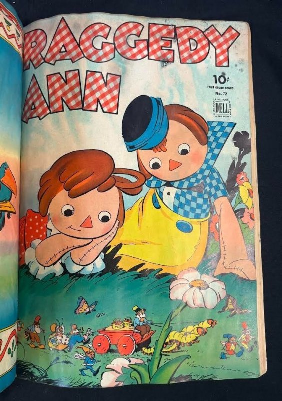 SANTA CLAUS FUNNIES - Bound Volumes #61-72 INCLUDES #62 & #72 (0.5/1.0) 1944/45