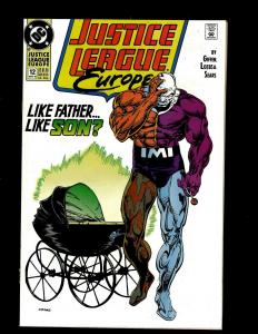 Lot of 12 Justice League Europe Comic Books #1 2 3 4 5 6 7 8 9 10 11 12 J404 