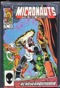 Micronauts: The New Voyages #18 (1986)