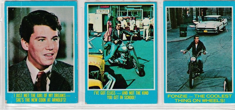 1976 Topps Happy Days Trading Cards