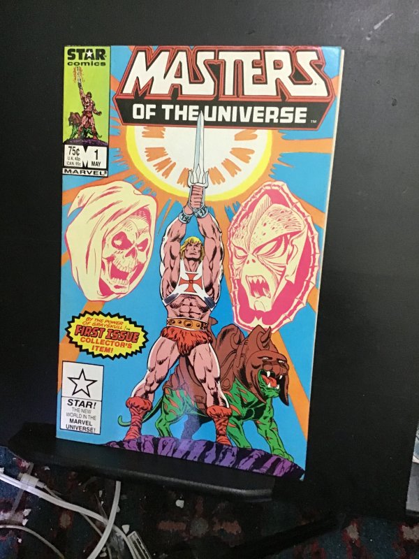 Masters of the Universe #1 (1987)high-grade 1st He-Man, Skelator NM- Cvill CERT!