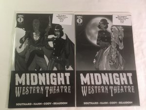 MIDNIGHT WESTERN THEATRE #1, 2 VFNM Condition