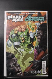 Planet of the Apes/Green Lantern #2 Cover - Ethan Van Sciver (2017)