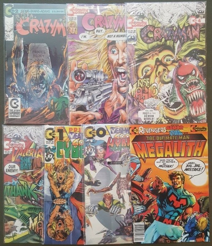 CONTINUITY COMICS LOT (1985-1993)