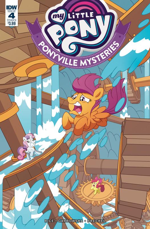 My Little Pony Ponyville Mysteries #4 Cvr B (IDW, 2018) NM