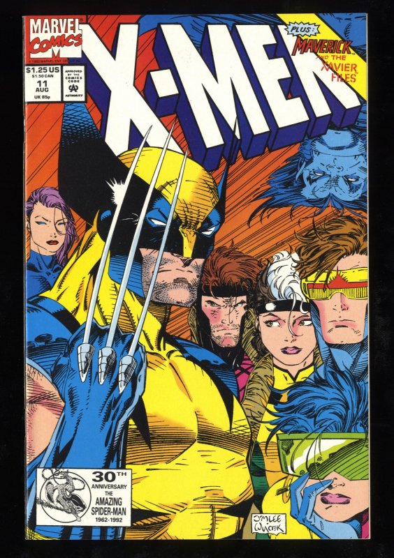 X-Men #11 NM 9.4 Wolverine Jim Lee Cover!