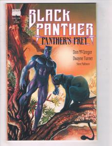 Black Panther Panther's Prey (1991 Marvel) #1 Comic Book Solomon HH4 AD38