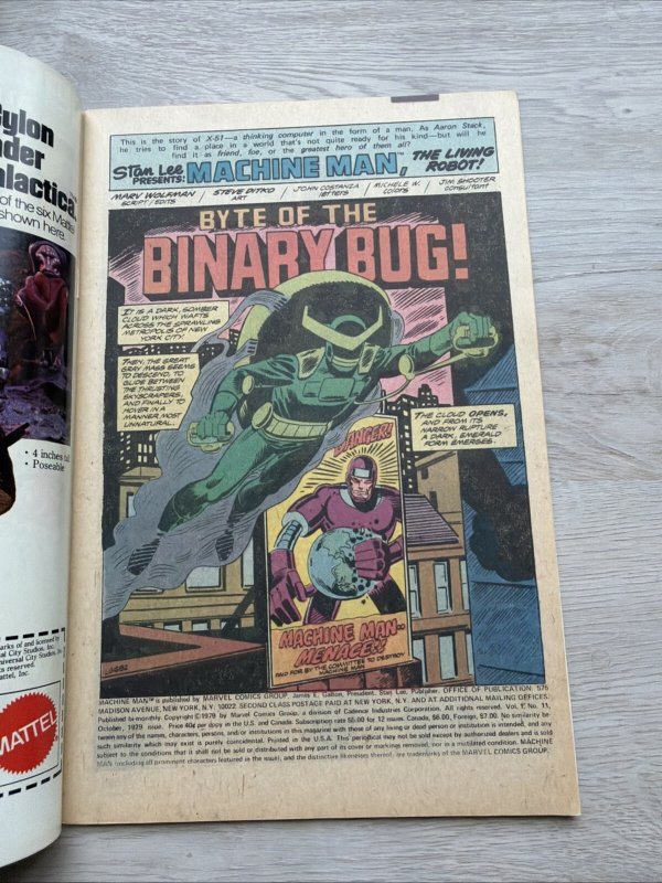 Machine Man #11  1979