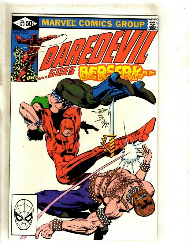 Daredevil # 173 NM- Marvel Comic Book Frank Miller Elektra Bullseye Hand HJ9