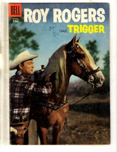 Roy Rogers # 92 VG/FN Dell Golden Age Comic Book Western Cowboy Trigger JL8