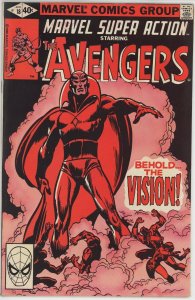 Marvel Super Action #18 (1977) - 7.5 VF- *Avengers #57/1st Vision Reprint*