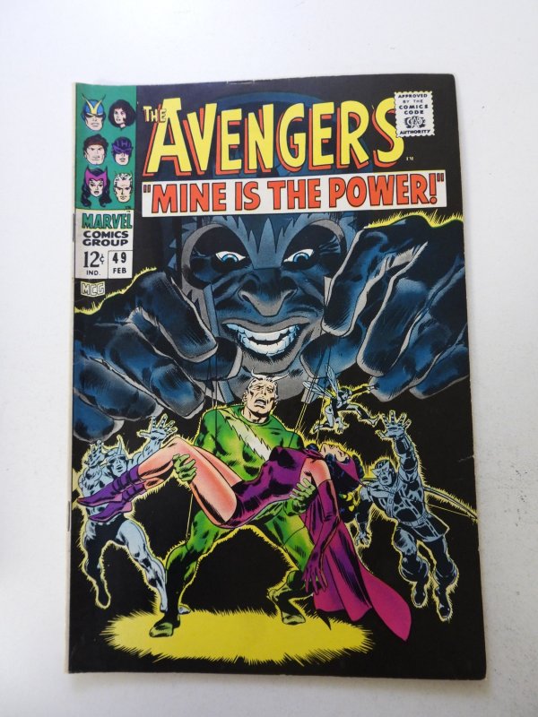 The Avengers #49 (1968) VF- condition