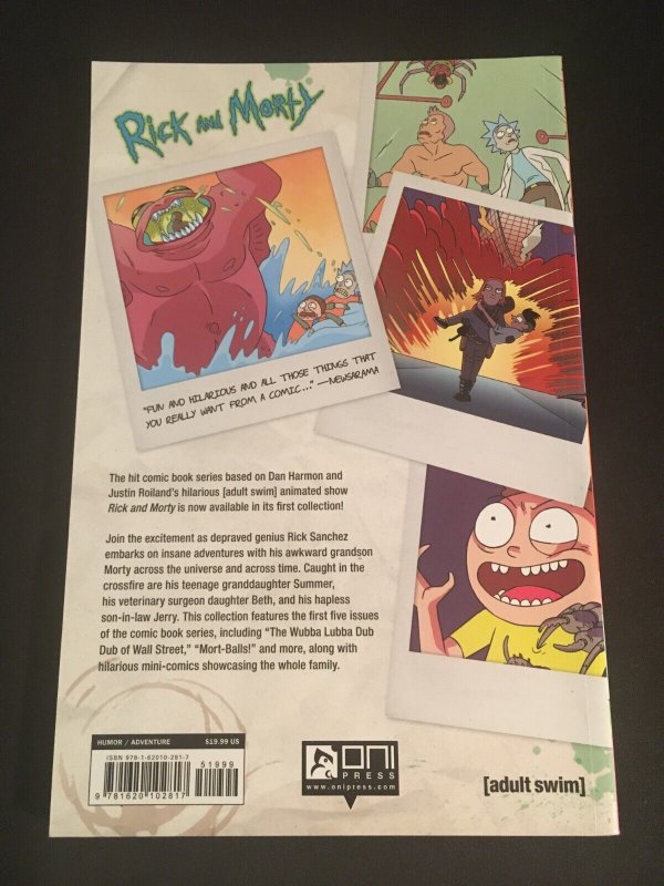 RICK AND MORTY Vol. 1 Trade Paperback
