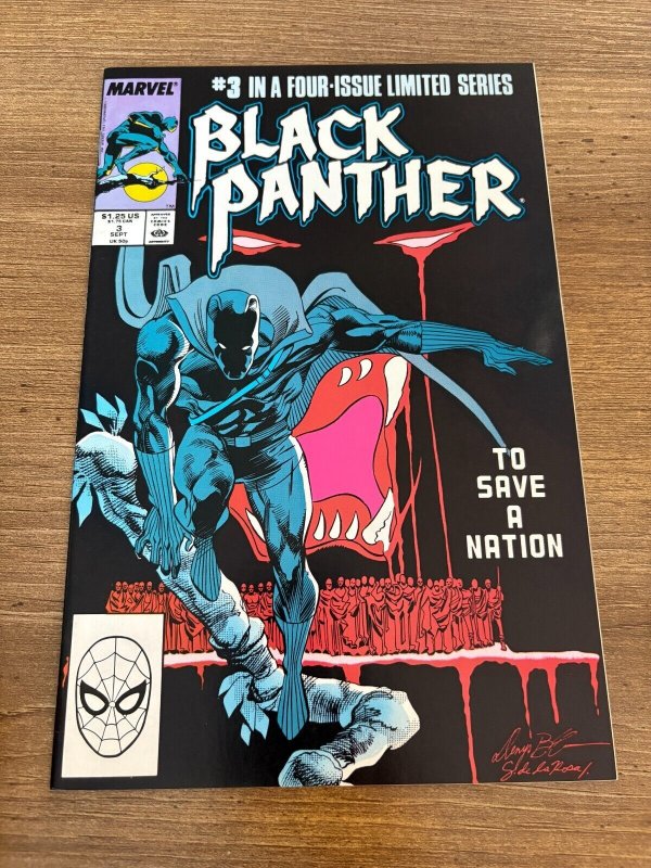 Black Panther Complete Marvel Comics LTD Series # 1 2 3 4 NM Wakanda 18 J278