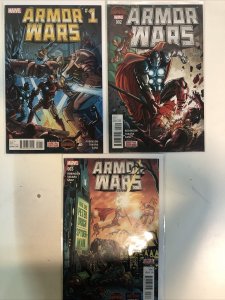 Armor Wars Secret Wars (2015) Complete Mini Set # 1-2-3 (VF/NM) Marvel Comics