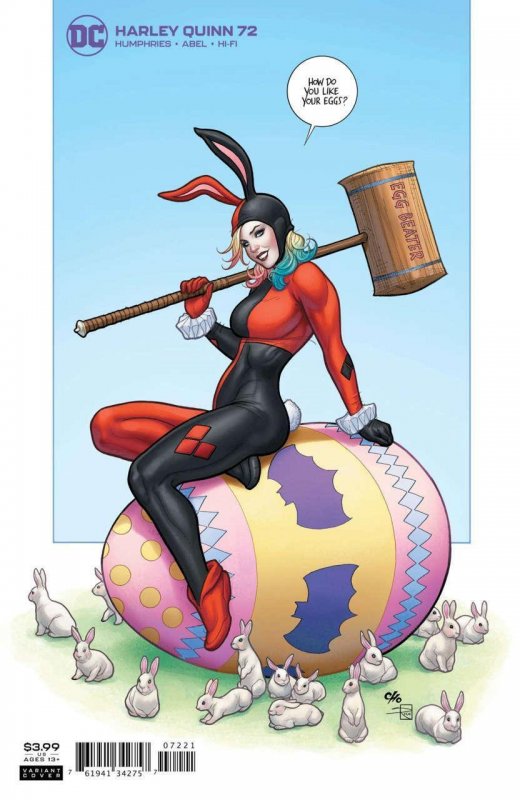 HARLEY QUINN #72 (2020) FRANK CHO | MINIMAL TRADE B