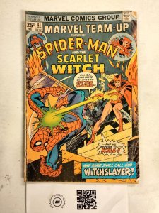 Marvel Team-Up #41 VG Marvel Comic Books Pider-Man Scarlet Witch 9 HH34