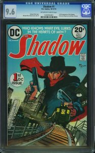 Shadow #1 (1973) CGC 9.6 NM+