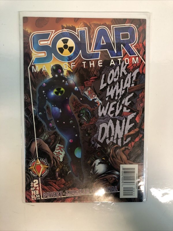 Solar Man Of The Atom Hell On Earth (1998) Full Set # 1-4 (VF/NM) Acclaim Comics