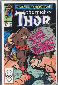 The Mighty Thor #411 (1989) [Key Issue]