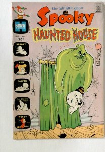 Spooky Haunted House #1-1972-Casper-Poil-Spooky-Wendy-Ghostly Trio--FIRST  Issue