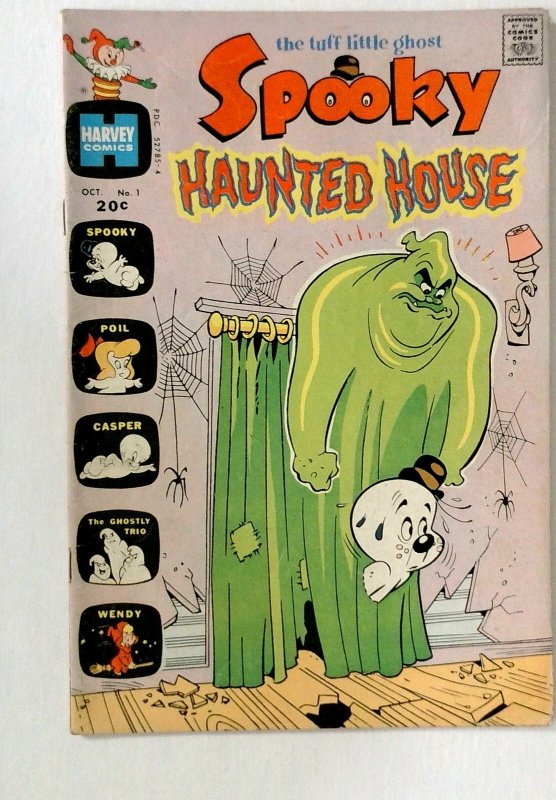 Spooky Haunted House #1-1972-Casper-Poil-Spooky-Wendy-Ghostly Trio--FIRST  Issue