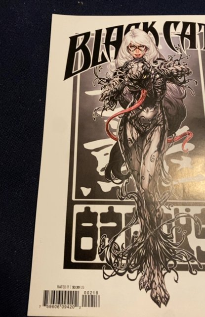 Black cat #2 carnage-ized make Brooks Virgin variant