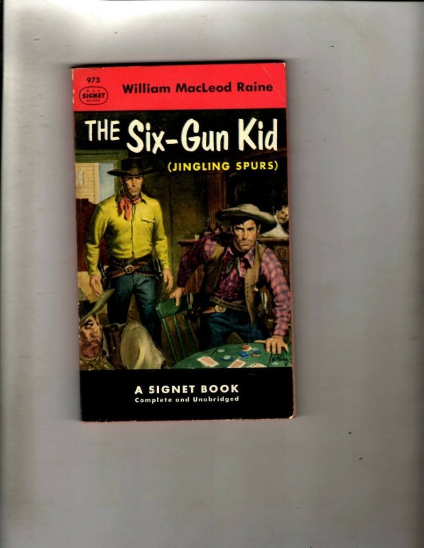 3 Pocket Books The Brave Rifles, The Six-Gun Kid, The Curse of Collinwood JL22